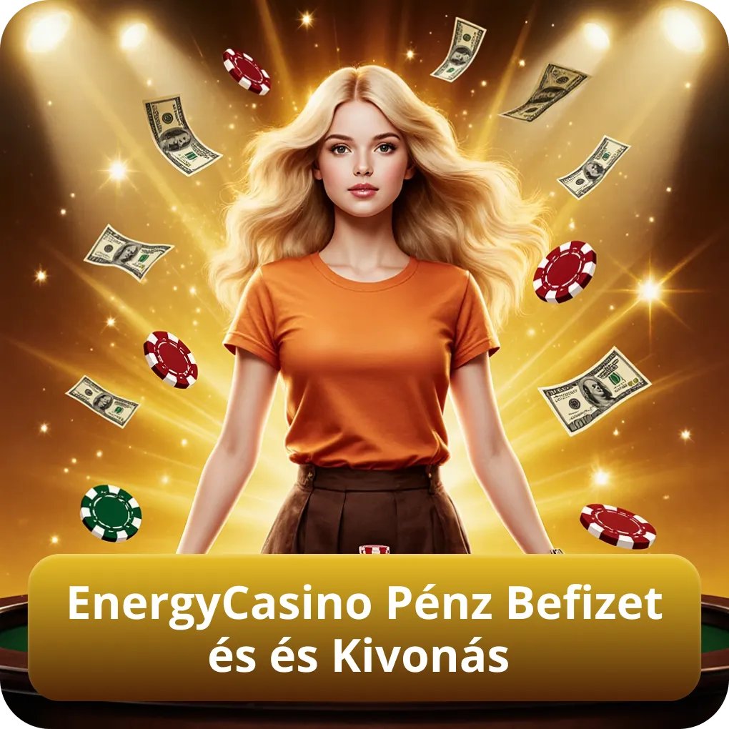 EnergyCasino Pénz Befizetés és Kivonás
